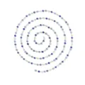 Variante de cadena de cuentas de cristal azul, cuentas brillantes unidas para joyería. - Estilo Cristal Azul Oscuro (TLT0322-02darkblue)