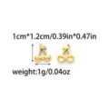 Stainless steel 3D cherry fruit pendant DIY jewelry charm for keychain and bag accessory - 3D Cherry Style (TP1552-02)