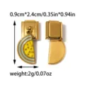 Stainless steel Italian charm watermelon pendant DIY bracelet jewelry accessory variant. - Watermelon Enameled Style (TP2842-02)