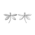 Silberne Edelstahl Libellen Anhänger für DIY Schmuckherstellung und Schlüsselanhänger. - Silber Vintage Libelle Stil (TP2772-01) / Silber