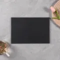 Natural black slate rectangular dinner plate, food serving tray for steak and BBQ. 40x25cm - Rectangular 30x20cm