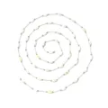 1 meter french style shell bead chain diy necklace bracelet jewelry making accessories - White (01white)
