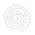 Baroque imitation pearl chain necklace bracelet DIY handmade jewelry making accessories material - Irregular Pearl Beaded Style (TLT0085-01)