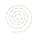 1M French Pink Shell Bead Chain DIY Jewelry Accessories Necklace Bracelet Craft Supply - Pink (02pink)