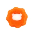 Laundry washing machine lint hair catcher cute panda sponge cleaning ball tool item - Yellow