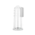 Brosse a dents de doigt pour animaux en silicone transparent vue principale de l'article - Transparent 5,4 cm * 1,7 cm