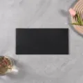 Black slate plate 40x20cm rectangular dinner plate for steak dessert serving tray SKU - Rectangular 40x20cm