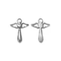 304 Edelstahl Zauberstab Engelsflügel Anhänger für DIY Schmuck Zubehör Großhandel kaufen - Zauberstab Stil (TP2492-01)