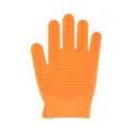 Silikon Haustier Pflegeschuh für Hunde und Katzen, Massage Bürste zur Fellpflege und Bad. - Oranges Silikon