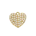 Goldfarbener Edelstahl Strass Herz Anhänger Charms für DIY Schmuckherstellung Zubehör. - Kleines Herz Gold (PJ0080-02)