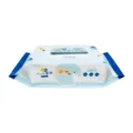 Pet wet wipes thick dog cat cleaning supplies fresh bamboo juice extract daily care - 80 Pieces - Blue Packaging