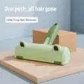 Grüner süßer Frosch Haarentferner Roller für Sofa Teppich Kleidung Reinigung Werkzeug. - Frosch-Stil im OPP-Beutel