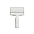 Pink lint roller with clear dust cover and tearable sticky paper for pet hair removal. - White 60 Sheets