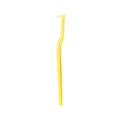 Brosse a dents monobrin jaune pour un nettoyage precis des dents d'animaux domestiques. - Pointe pointue - Jaune