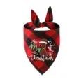 Weihnachten Rot Schwarz Karo Haustier Bandana Hund Katze Schal Feiertag Kostüm Sku - Red Christmas Hat