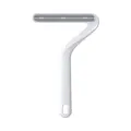 Pet double-sided hair remover brush, lint scraper tool for dogs and cats fur cleaning. - White