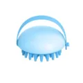 Blue silicone pet bath brush massage comb for cats and dogs grooming cleaning tool - Iceberg Blue
