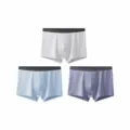 Men disposable boxer briefs breathable travel underwear comfortable soft stretch 3 pack shorts - XL / Bottoms / Multicolor