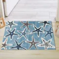 Cartoon starfish bath mat non slip floor mat absorbent door mat for home bathroom decor item - Elephant-5