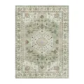 Vintage Persian bohemian style area rug with intricate geometric floral patterns for home living room. - 40*60cm / BXMY Rug-13
