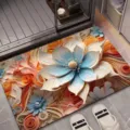 3D oil painting style diatomaceous earth absorbent floor mat for bathroom detail view - 40*60cm / New Style 04