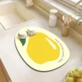 Tapis d'égouttage absorbant de cuisine à motif de fruits mignon, tapis d'isolation thermique. - 30*40cm / Style 2
