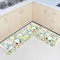 Easter kitchen floor mat set non slip absorbent holiday runner rugs for home decor - X Easter Style (3) / 40*60cm+40*120cm