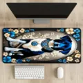 Grand tapis de souris de bureau dessin animé antidérapant imperméable pour clavier - SBDZ-7