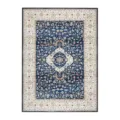 Vintage boho stylou chali me plousia diakosmitika ble kai mpez anatolika florala motiva. - 40x60cm (Φιλικό προς το Δέρμα) / BXMY Χαλί 2-7