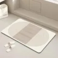 Kieselgur Badematte saugfähig rutschfest Wabi-Sabi Stil minimalistischer Fußteppich zu Hause - Wabi-Sabi — Jadehaken