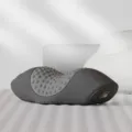 Almohada cervical ergonómica con calefacción de temperatura constante en variante gris clásico - Estilo de Calefacción de Temperatura Constante / Gris Clásico
