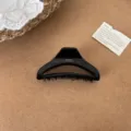 Schwarze Acetat Haarklammer, große hohle Haarklammer für elegante Damen Alltag Style. - Kleine Größe (G92-8)