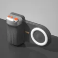Magnetic phone camera grip with fill light bluetooth remote and magsafe stand black variant - BBC-16 Focus Tri-Color Fill Light Style / Black