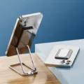 Foldable Phone Ring Holder Moonlight Silver, Metal Desktop Stand and Grip for Smartphone Variant - B4 Square Ring Bracket (Bagged) / Silver