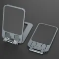 Aluminiumlegering opvouwbare desktop telefoonstandaard draagbare live streaming beugel - Gunmetal