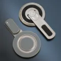 MagSafe Metall Magnetring Handyhalter 360 Grad drehbar klappbarer Dekompressionständer - TS10 Magnetischer Dekompressionshalter / Gold