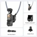 Neck hanging bracket mount compatible with action cameras, includes locking clamp and lanyard. - 292 Pocket Action Camera Style