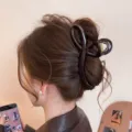 Schokoladenbraune Haarklammer für Damen, elegante Haarkralle für stilvolle und einfache Frisuren. - Schokoladenbraun (K65-1)