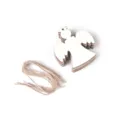 Hölzerne Engel Weihnachtsbaum Hängeornamente mit Juteseil für DIY Weihnachtsdeko Geschenke - Engel-Stil / 10er Pack