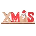 Decoration de table en bois lettre de Noel XMAS ornament festif pour la maison - Style XMAS