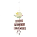 Madera Home Sweet Home Pájaro Colgante Colgante rústico Decoración de Pared Regalo - Estilo Pájaro