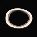 Detail view of white eyeball positioning tape for soft pottery dolls, 5mm wide and 10m long. - 5mm Width Approx 10m Length / White