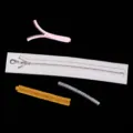 Silicone zipper mold for DIY clay fondant crafts, detailed clothing zipper texture, crafting tool accessories. - Zipper Style B / 22.5x3.6cm