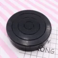 Mini Töpfer-Skulptur Drehscheibe, 11,5 cm schwarzes Modellierwerkzeug für DIY-Tonhandwerk. - Dicker Drehteller / S / Schwarz