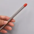 Stainless steel hair texture rod clay roller tool with protective cap 16.5x1cm - L