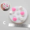 Silicone mold for DIY resin clay cream swirls, handmade dessert baking and craft making. - Style C