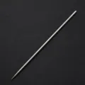 Stainless steel sculpting needle detail view, 175mm length for polymer clay crafts. - 4mm Length 175mm