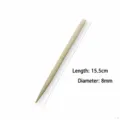 Wooden clay smoothing tool, 15.5cm length 8mm diameter pottery DIY stick for crafting. - S