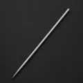 Stainless steel pottery sculpting needle, detailing clay modeling tool, 175mm length. - 5mm Length 175mm