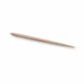 Detalle de herramienta de escultura de arcilla de haya, tamano pequeno, punta, 15.5cm. - S